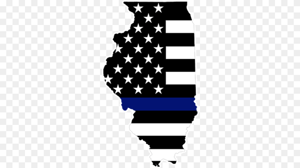 Refrigerator Magnet Thin Blue Line Illinois Httpsshop Illinois, Adult, Bride, Female, Person Free Png Download