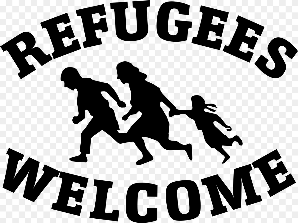 Refugee Clip Art Refugee Clipart, Gray Free Transparent Png