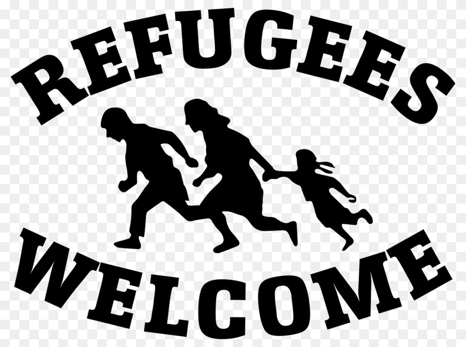 Refugee Logo Illegal Immigration Computer Icons, Gray Free Transparent Png