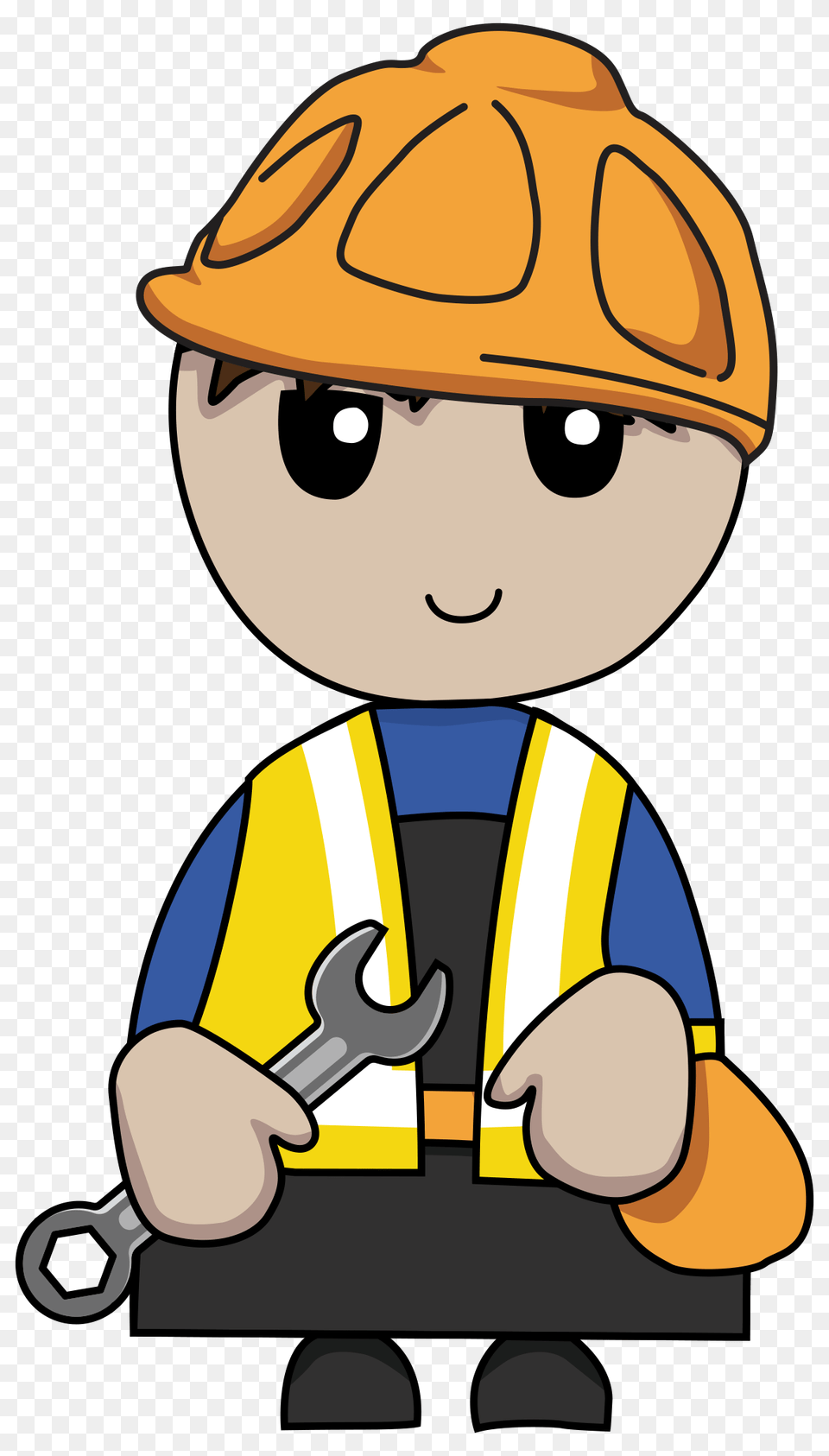 Refund Clipart Person, Clothing, Hardhat, Helmet, Worker Free Png