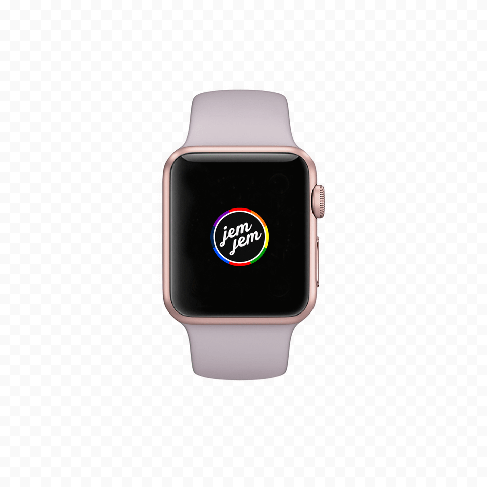Refurbished Apple Watch Sport 38mm Rose Gold Aluminum Smartwatch Band For Apple Series 1 Amp Series, Wristwatch, Arm, Body Part, Person Free Png Download