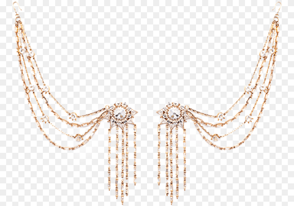 Regal Glint Earrings Necklace, Accessories, Earring, Jewelry, Chandelier Png Image