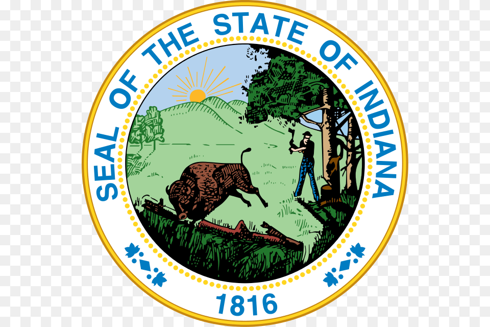 Regarding The State Of Indiana Mike Pence Planned California State Senate Logo, Person, Animal, Face, Head Png