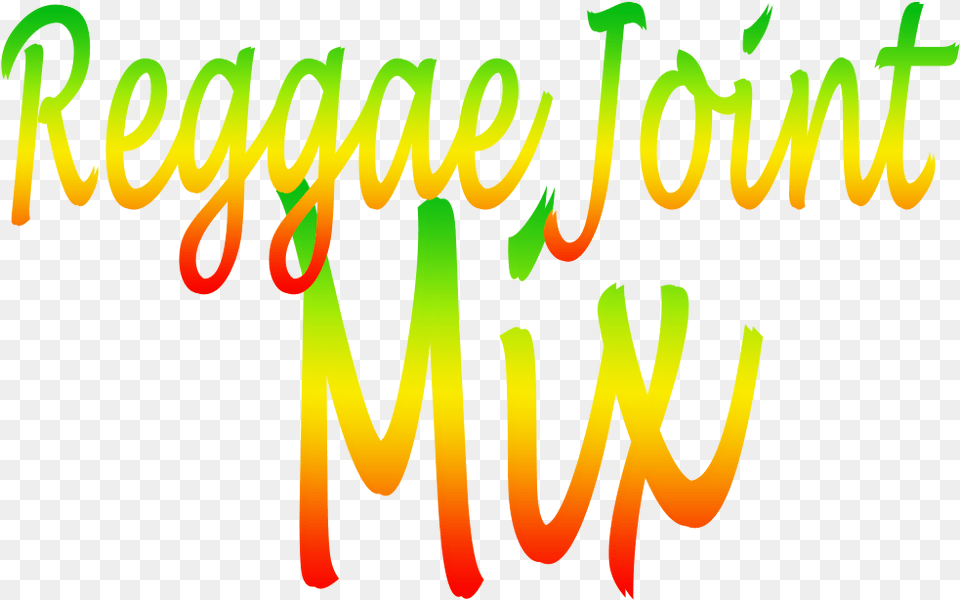 Reggae Joint Calligraphy, Text Free Png Download