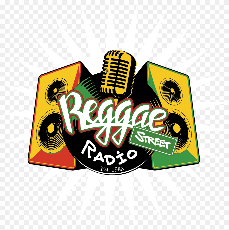Reggae Street Radio Music Events Culture Language, Sticker, Advertisement Png Image