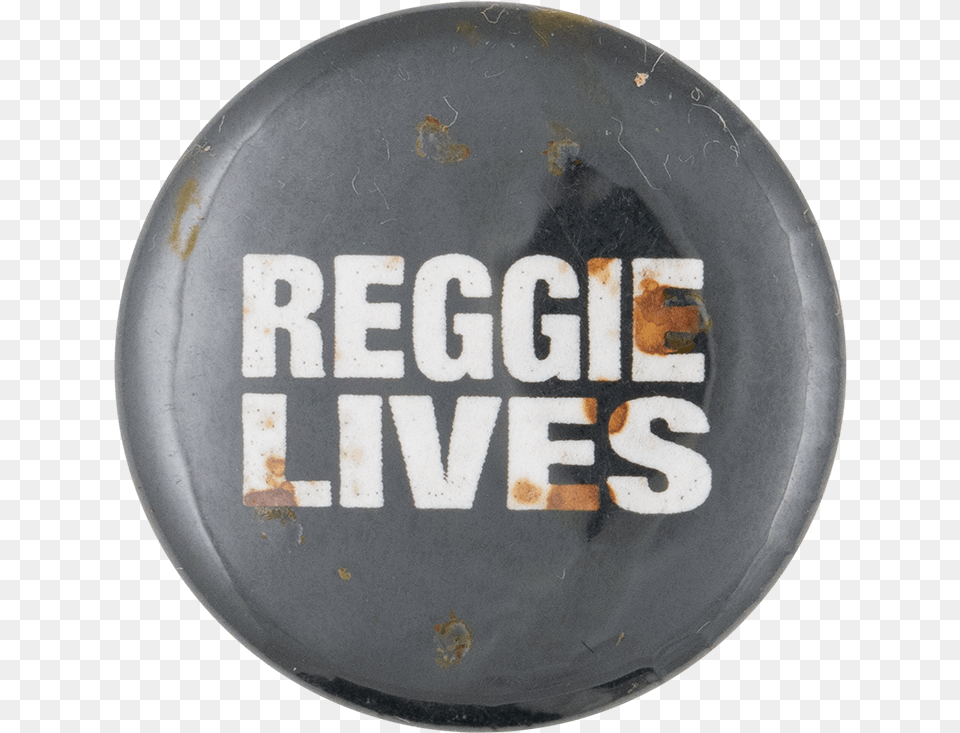 Reggie Lives Music Button Museum Badge, Logo, Symbol, Plate Free Transparent Png