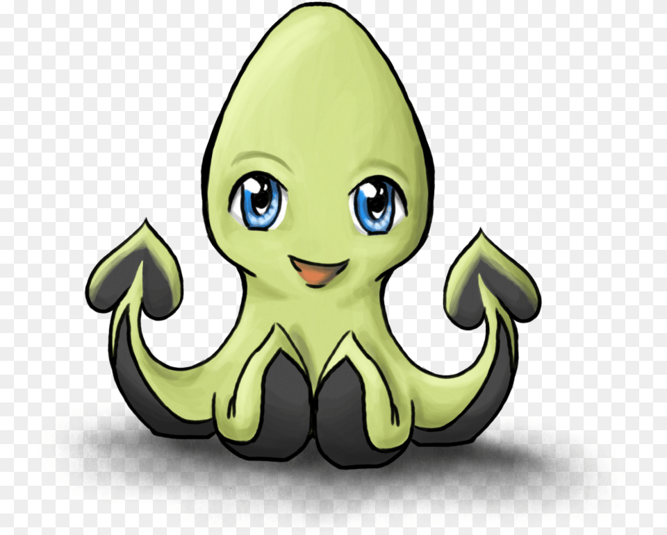 Reggie Will Be Available For Purchase In Our Echo Kraken Kraken Chibi, Alien, Electronics, Hardware, Baby Free Transparent Png