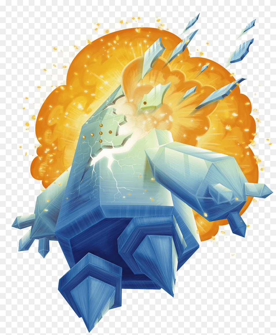 Regice Used Explosion Illustration, Art, Graphics, Outdoors, Pattern Png