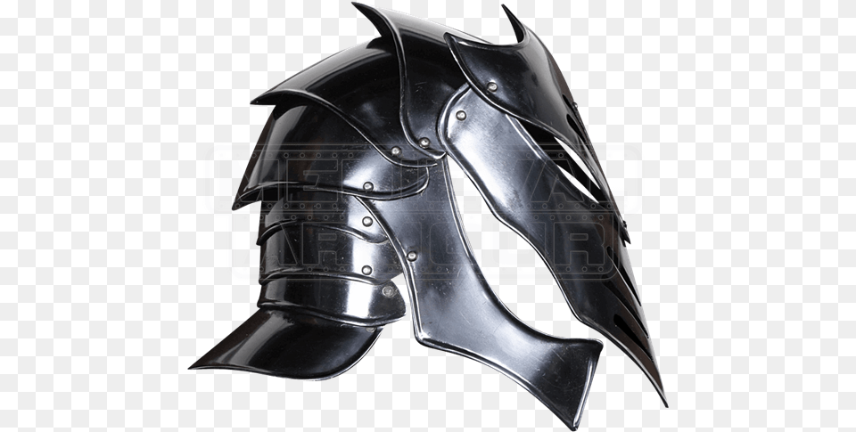 Reginald Darkened Steel Helmet Steel Helmet, Crash Helmet, Device, Grass, Lawn Free Png