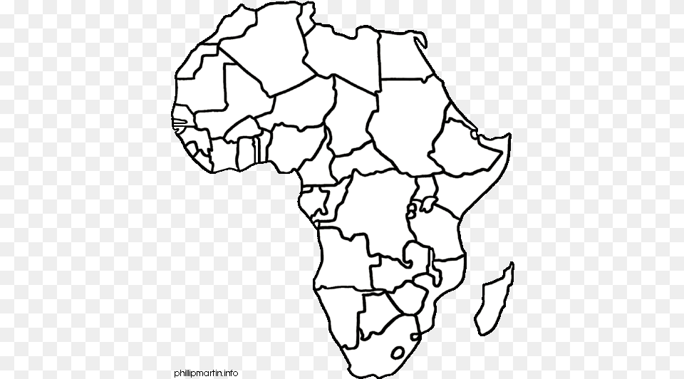 Region Of Africa Is Senegal, Chart, Plot, Map, Atlas Png Image