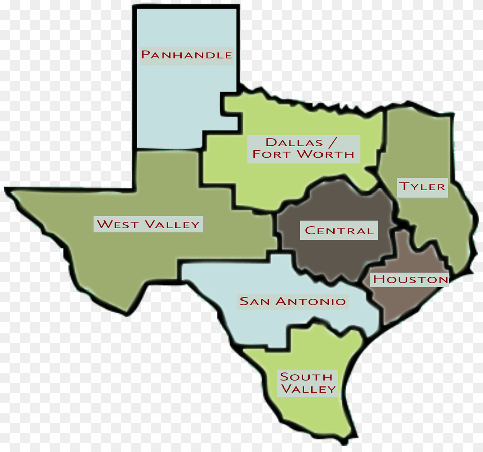 Regions Of Texas, Chart, Plot, Map, Vegetation Png Image