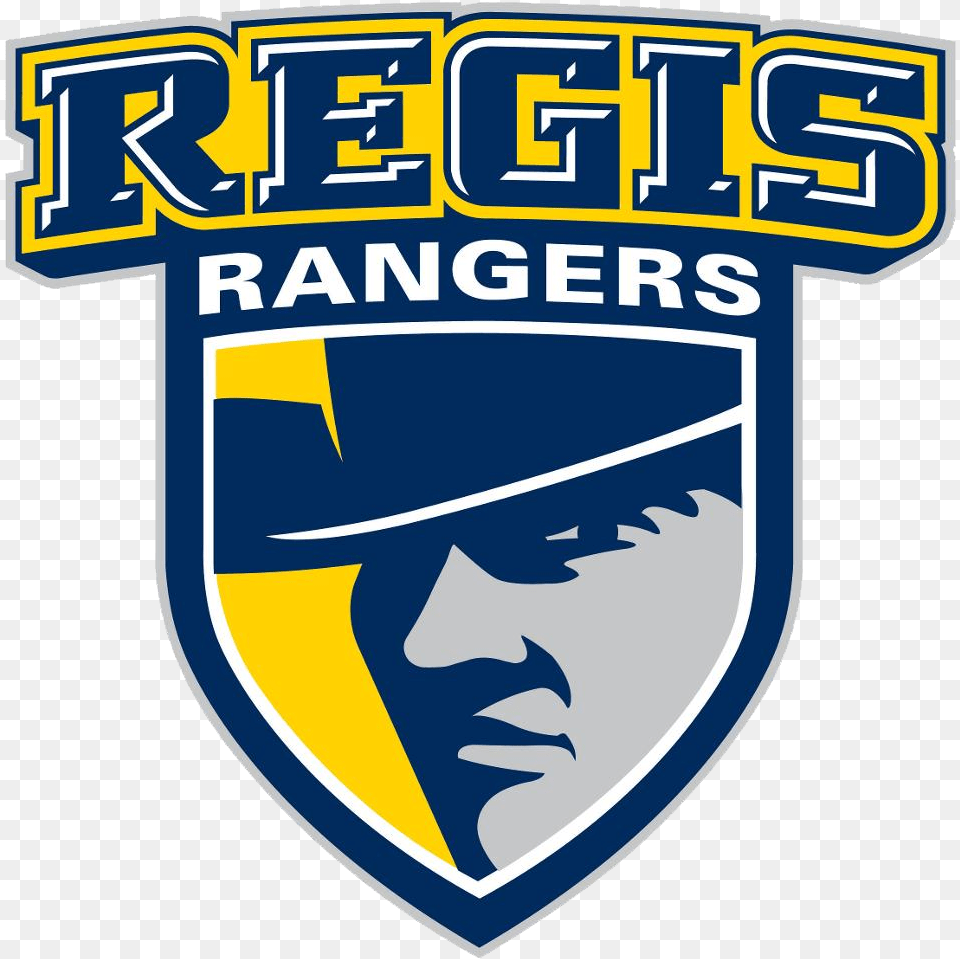 Regis Rangers Women39s Basketball 2018 Schedule Stats Emblem, Logo, Badge, Symbol, Person Free Png Download