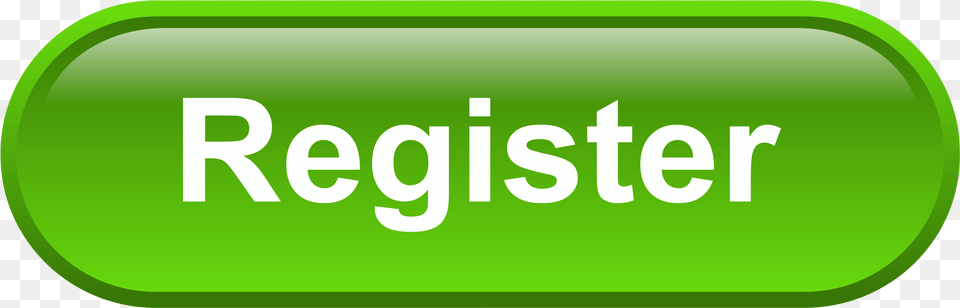 Register Button, Green, Logo, Text Png Image