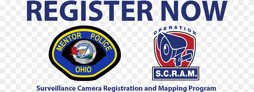 Register Today For Operation Scram Emblem, Logo, Symbol Png