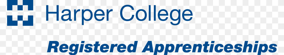 Registered Apprenticeships Blue Amp White 300 Dpi Harper College Logo, Text, City Png