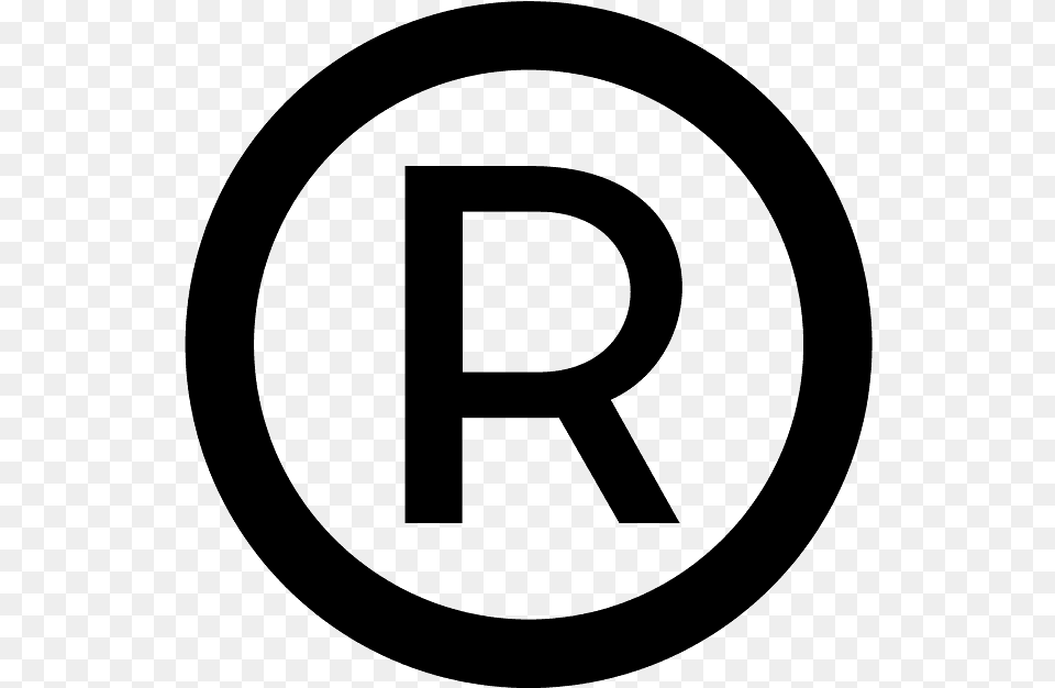 Registered Emoji Clipart Logo Ul, Gray Free Png