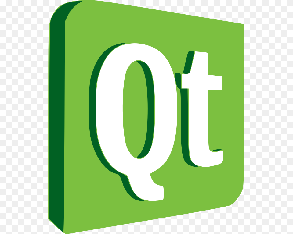 Registered Symbol Qt Logo, Number, Text, Green Free Transparent Png