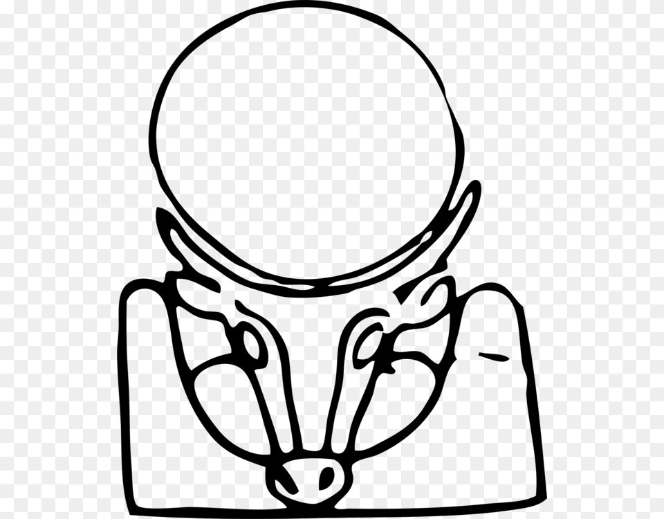 Registered Trademark Symbol Religious Symbol Ancient Saturn Symbol, Gray Free Png