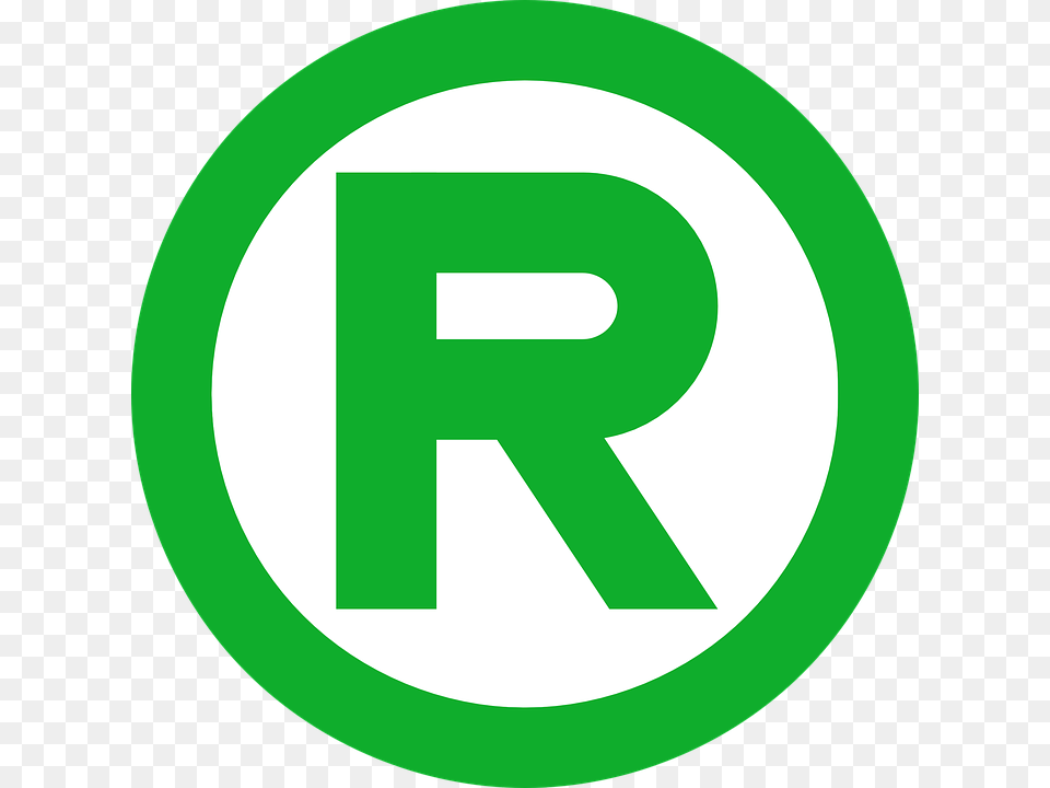 Registered Trademark Trademark Service Mark Property Registered Trademark Vector, Symbol, Text, Number, First Aid Free Png Download