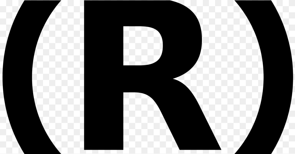 Registeredtm Gt Trademark, Gray Free Transparent Png