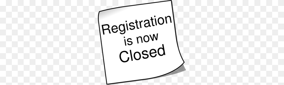 Registration Closed Clip Art, Text Png