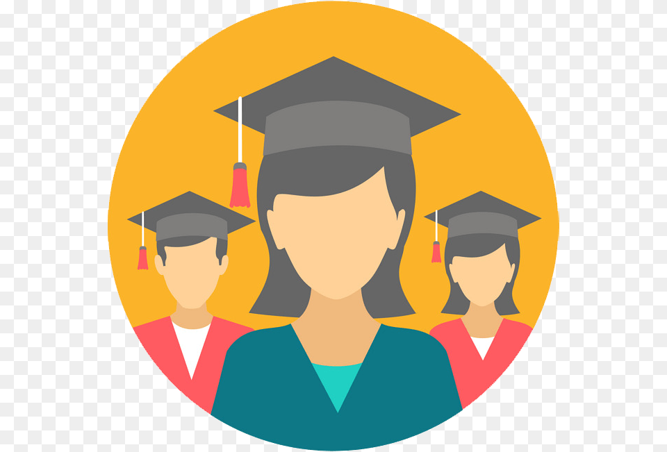 Registration For Under Graduate Graduates Icon, Graduation, People, Person, Adult Free Png Download