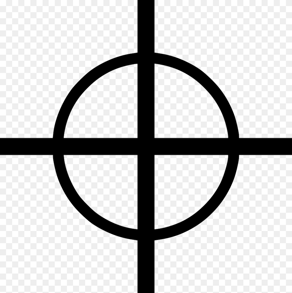 Registration Mark Crosshairs, Cross, Symbol Free Png Download