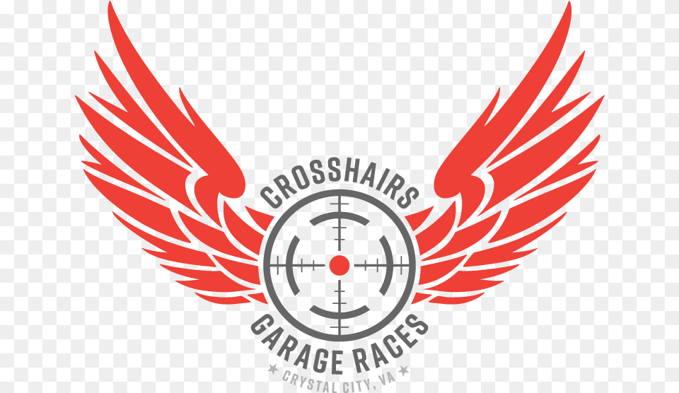 Registration Opens For Crosshairs Garage Races Weekly The Van Duzer Foundation, Emblem, Symbol, Logo, Machine Free Png Download