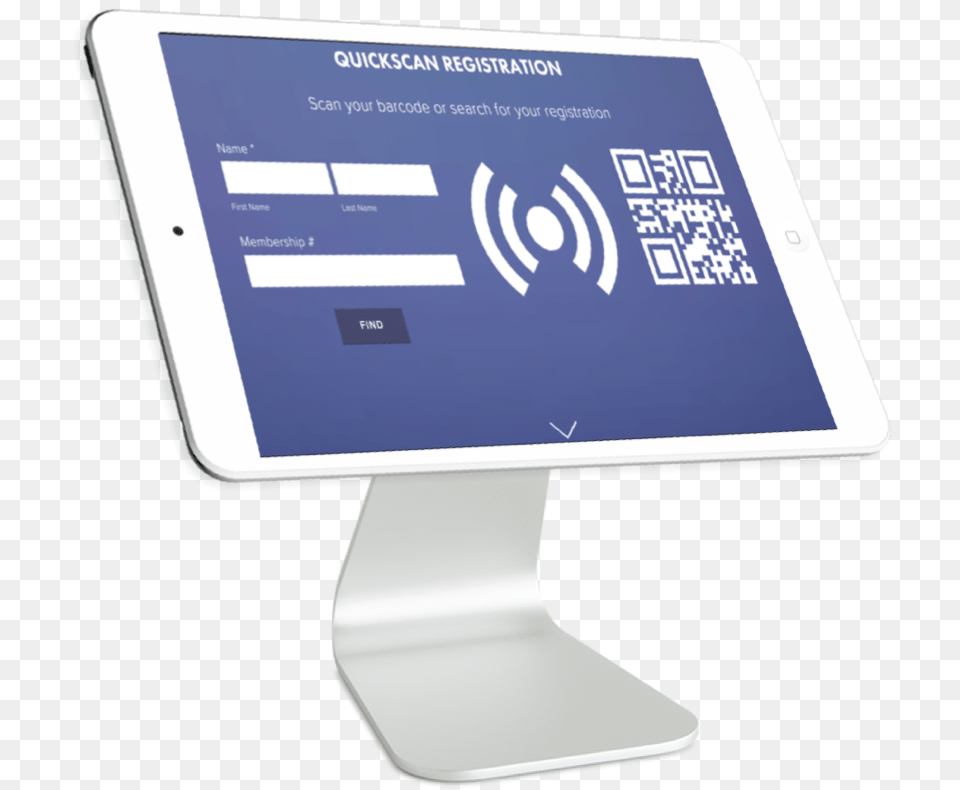 Registration Tablet, Computer, Electronics, Screen, Qr Code Free Transparent Png