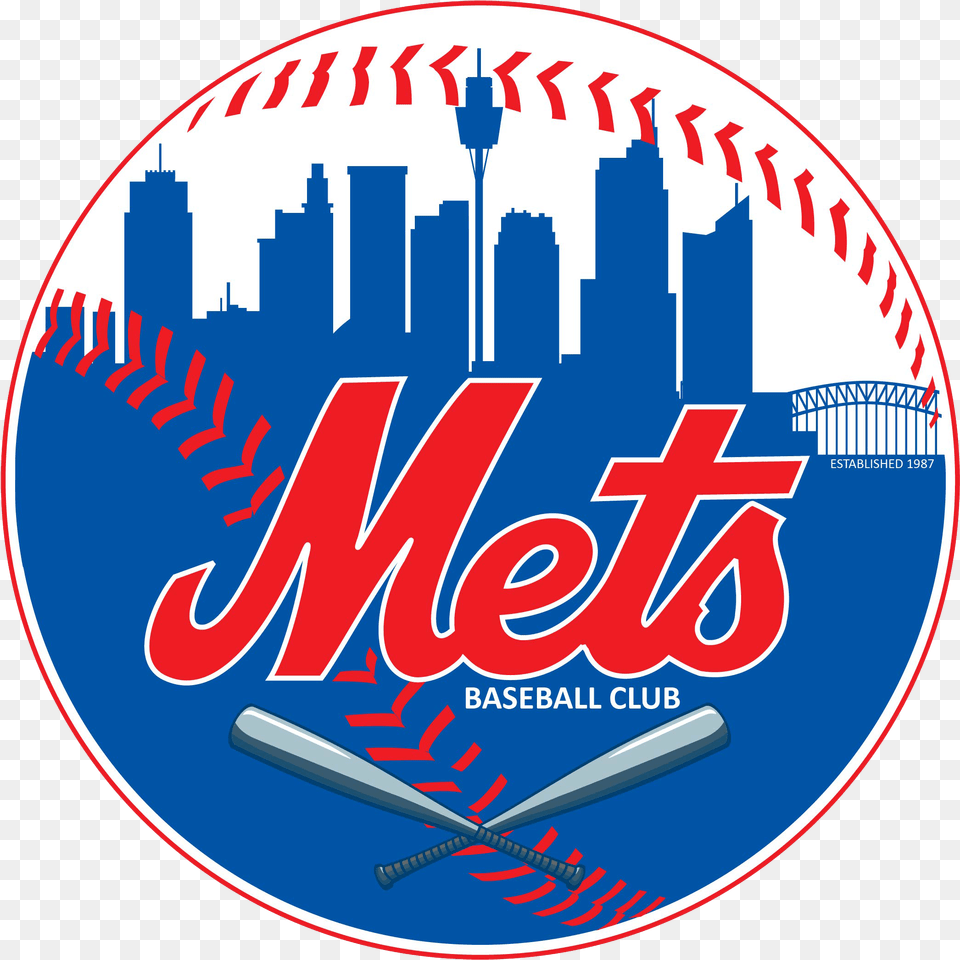 Registration User Log In New York Mets Logo Black, People, Person, Baseball, Sport Free Png