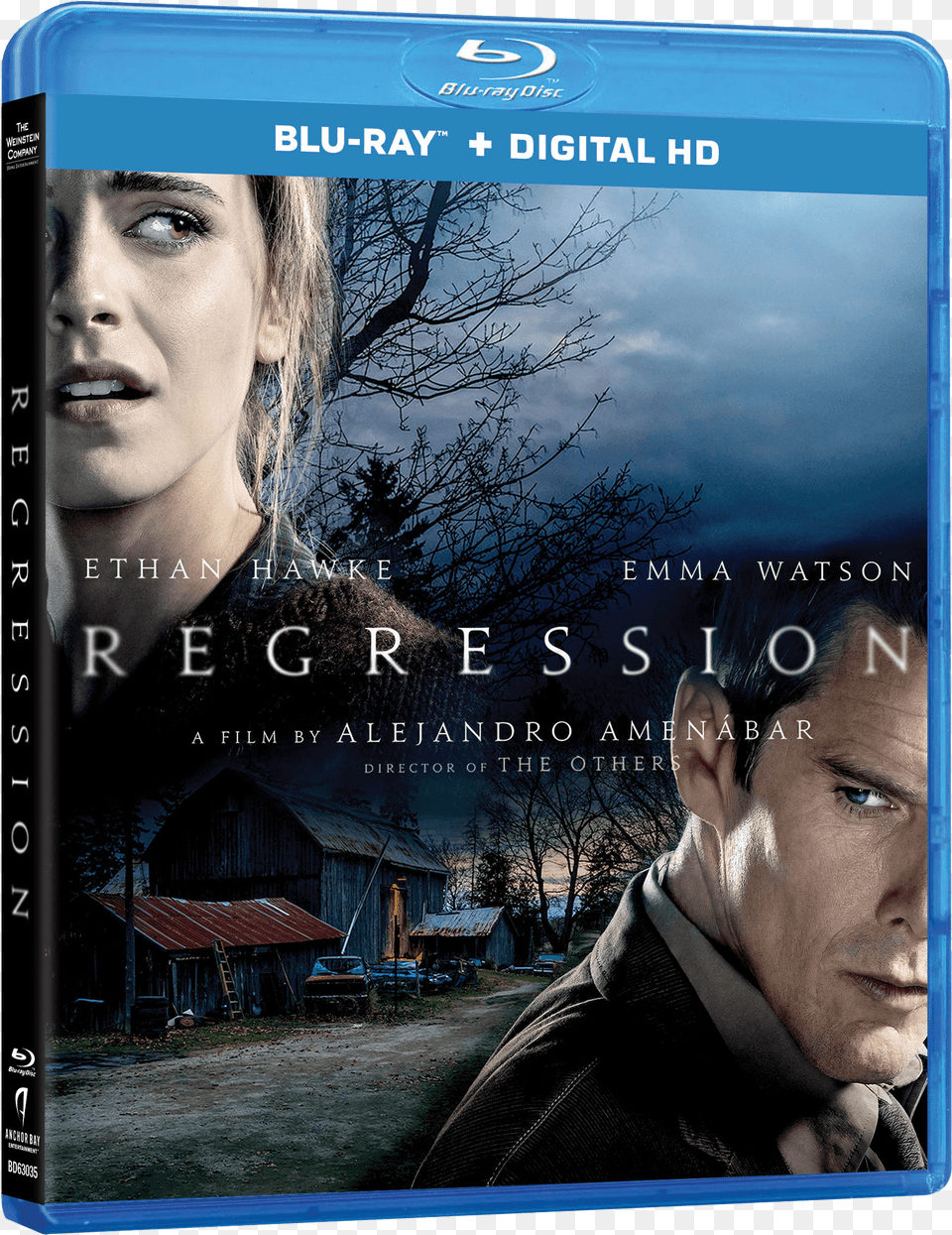Regression Blu Ray, Adult, Publication, Person, Woman Free Png