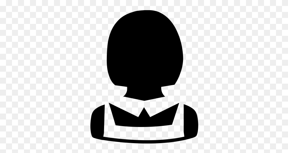 Regular Butler Butler Concierge Icon With And Vector Format, Gray Png Image