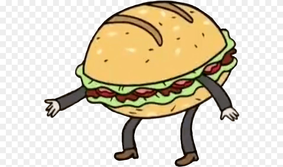 Regular Show Wiki Regular Show Sandwich, Burger, Food, Baby, Person Free Transparent Png
