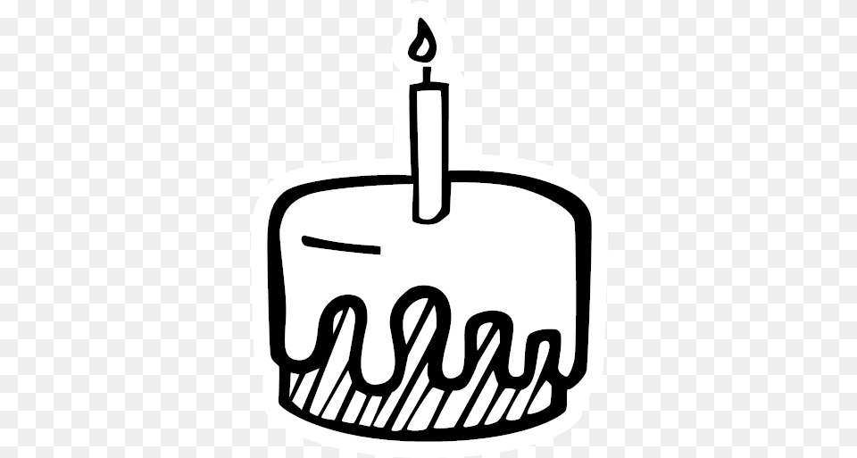 Regular Sticker Cake Icon New Years Freebie, Birthday Cake, Cream, Dessert, Food Free Png