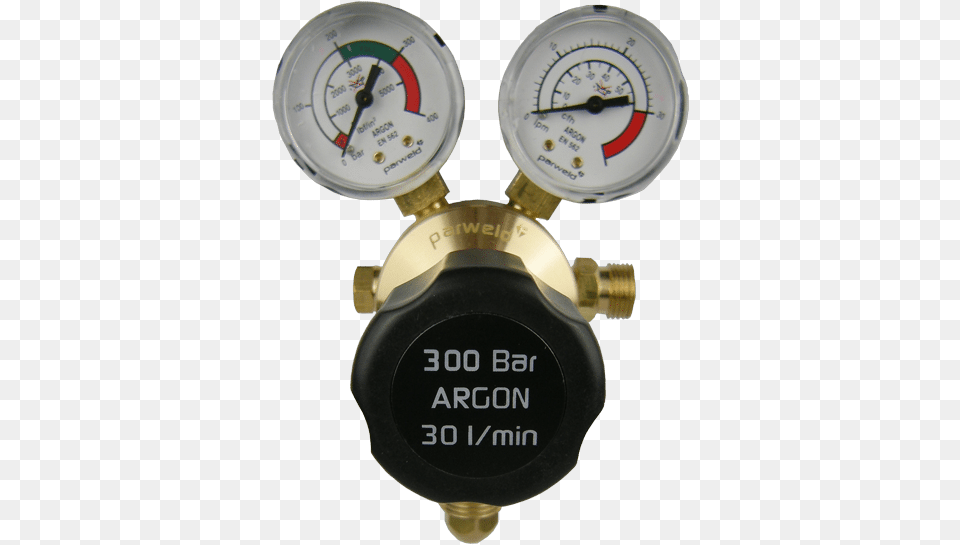 Regulator 300 Bar Single Stage 2 Gauge Argon Parweld Argon Regulator, Smoke Pipe Png Image