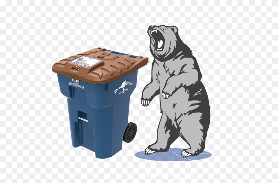 Rehrig Bear Cart, Animal, Mammal, Wildlife Free Transparent Png