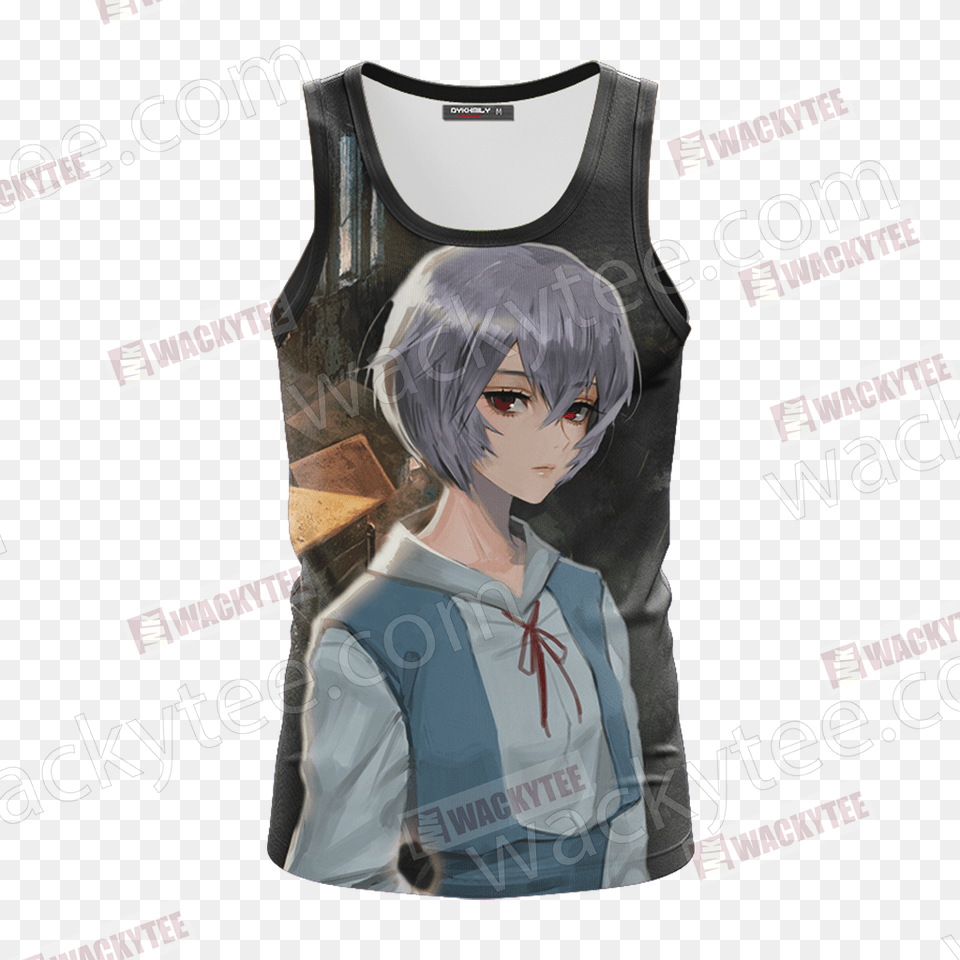 Rei Ayanami, Book, Clothing, Vest, Publication Free Png Download