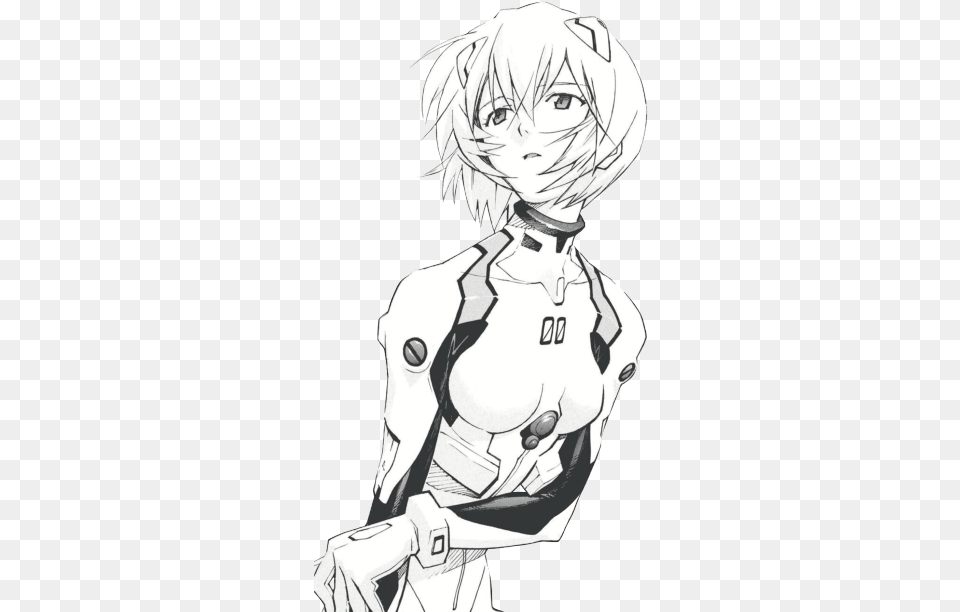 Rei Ayanami Manga Transparent From Neon Genesis Evangelion Rei Neon Genesis Evangelion Manga, Book, Comics, Publication, Baby Free Png Download