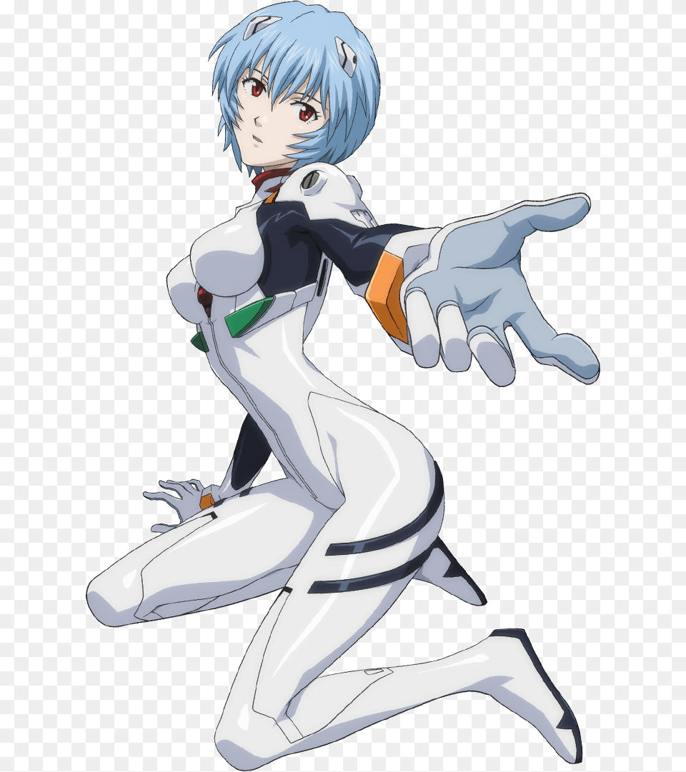 Rei Ayanami Transparent Background, Book, Comics, Publication, Adult Png Image