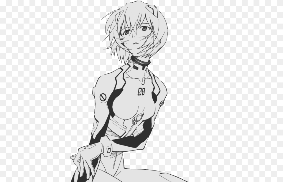 Rei Neon Genesis Evangelion Manga, Book, Comics, Publication, Baby Free Transparent Png