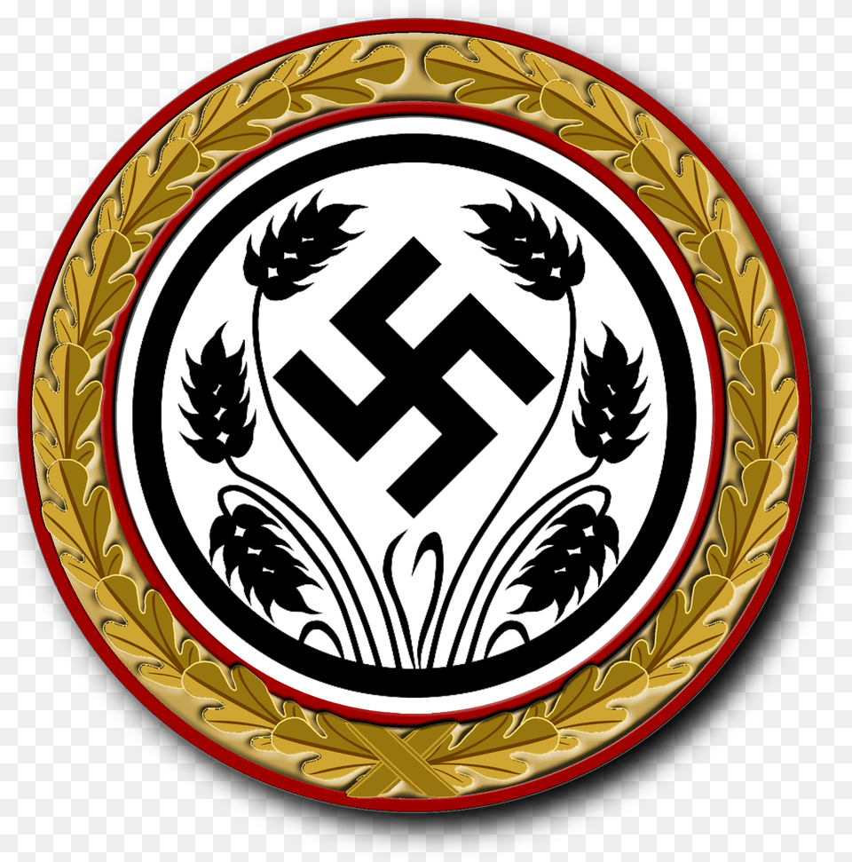 Reich Labour Service Flag, Emblem, Symbol, Plate, Logo Free Transparent Png