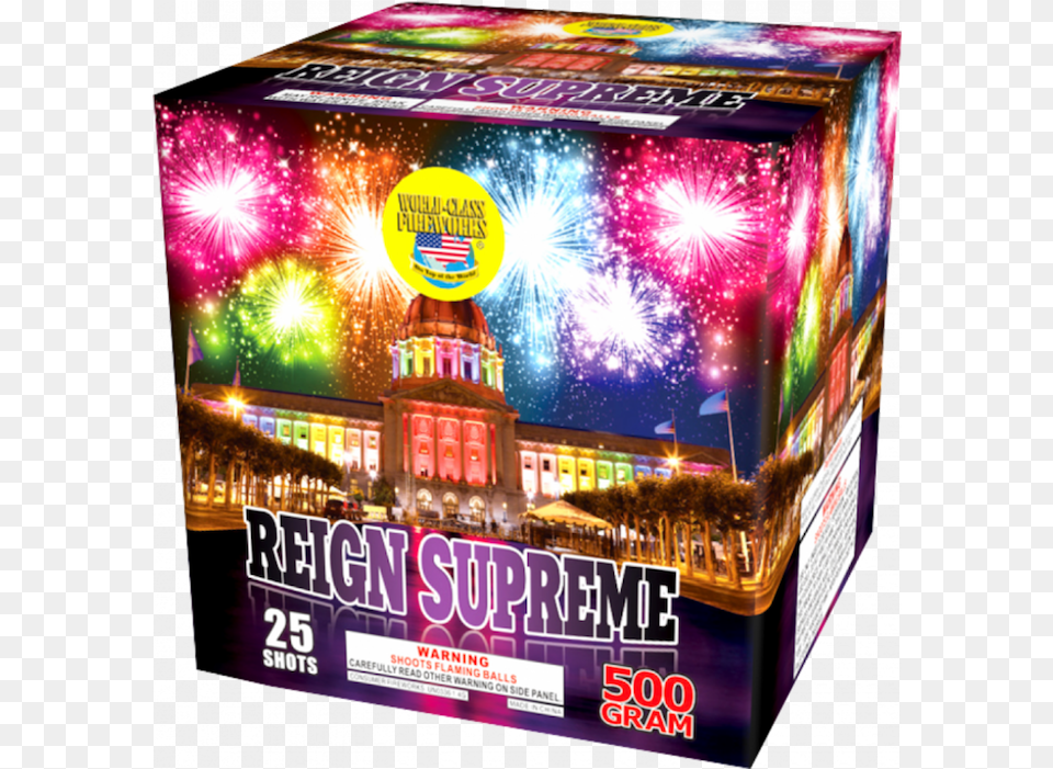 Reign Supreme By World Class Fireworks Fireworks, Advertisement, Poster, Building, Architecture Free Png