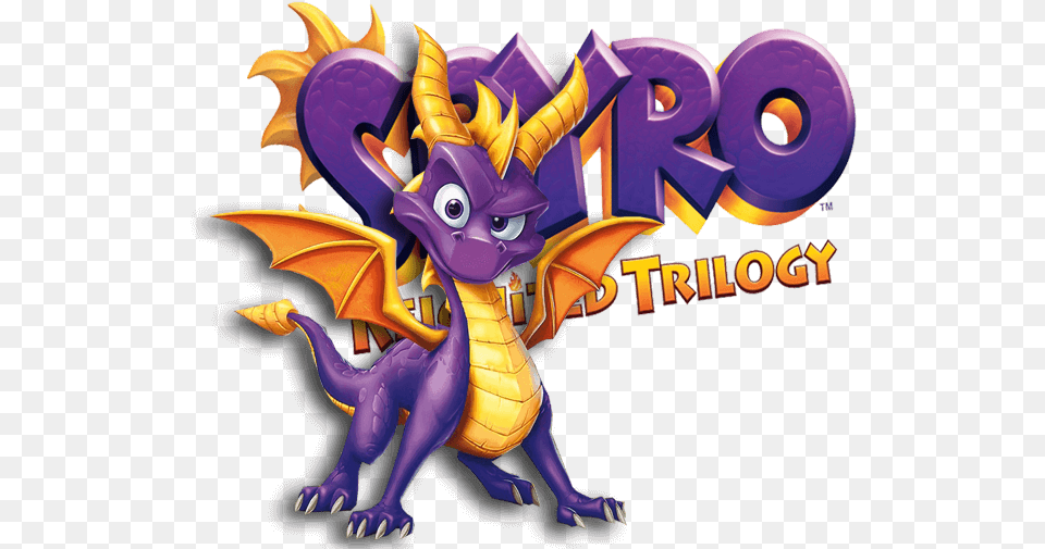 Reignited Trilogy Cartoon, Dragon, Purple Png
