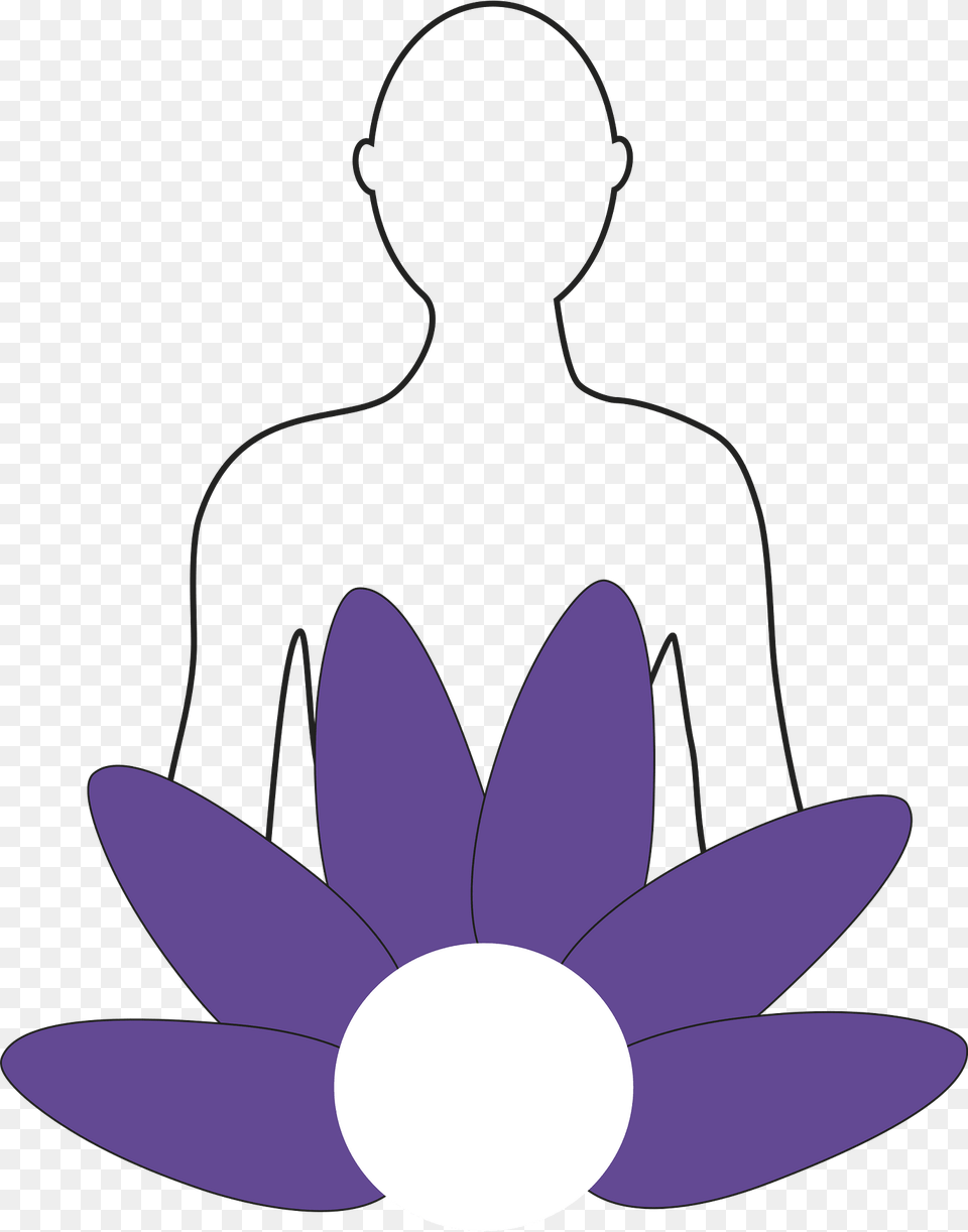 Reiki Clipart, Purple, Daisy, Flower, Plant Free Png