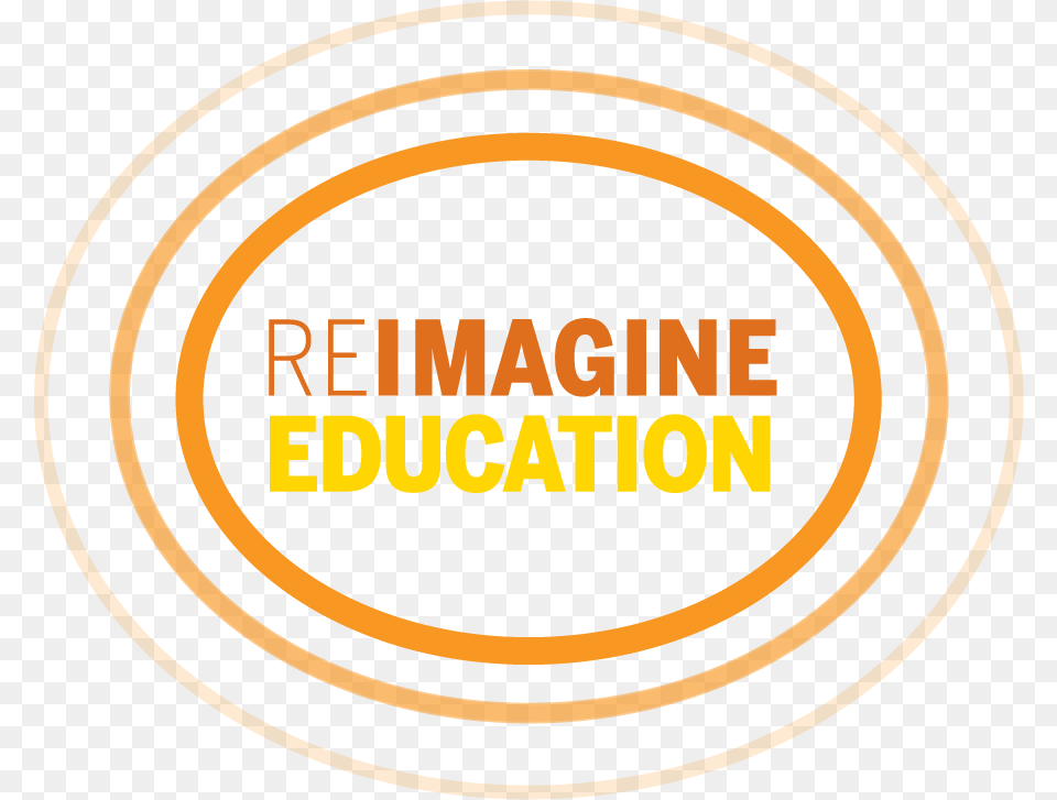 Reimagine Education Logo With Water Ripples Rosa De Saron Horizonte Free Png