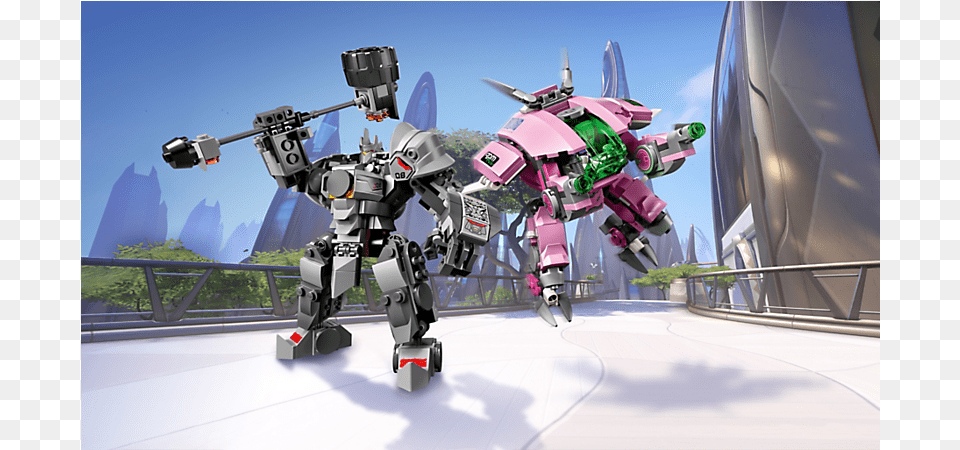 Rein And Dva Lego, Robot Free Png Download
