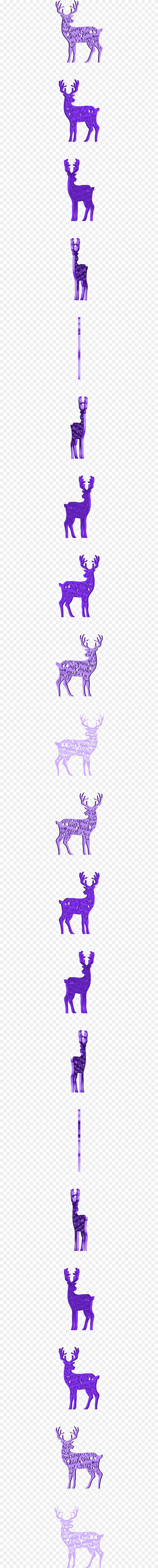 Reindeer, Purple, Nature, Outdoors, Ripple Png