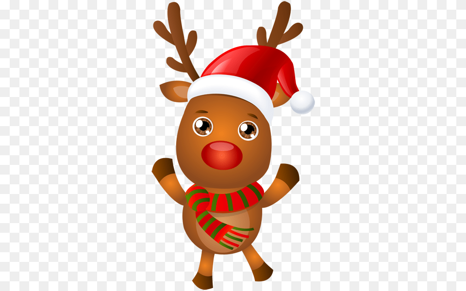 Reindeer, Elf, Food, Sweets, Baby Free Png Download