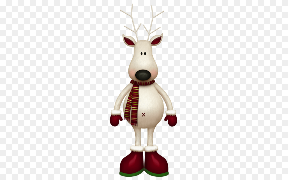 Reindeer, Nature, Outdoors, Snow, Snowman Free Png