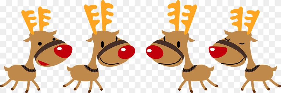 Reindeer Animal Christmas Clipart, Vegetable, Produce, Plant, Nut Png